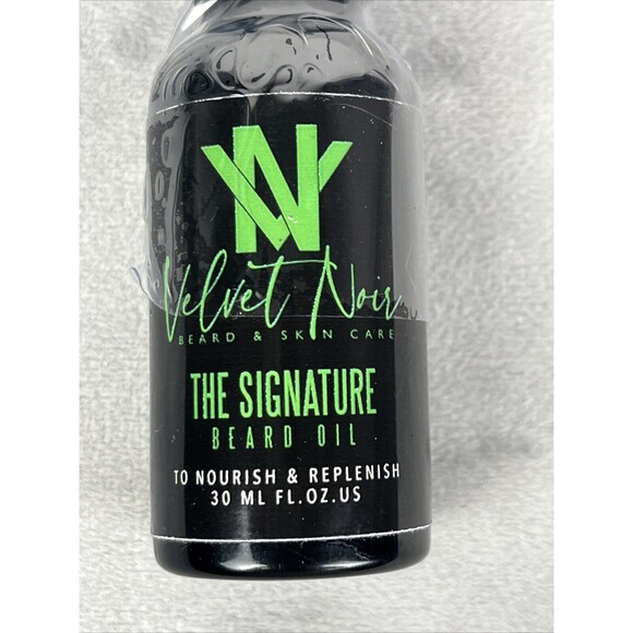 Velvet Noir The Signature Beard Oil 30ML NEW - Picture 3 of 3